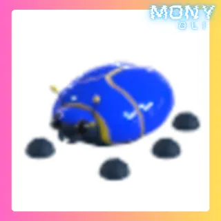 GIANT BLUE SCARAB 