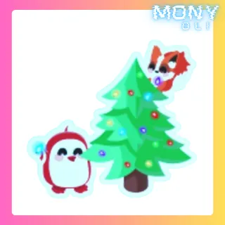 Tree Decorating Animated Sticker