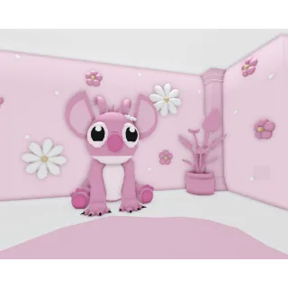 Tiny Preppy House Pink Stitch (Angel) Farm on Adoptme!