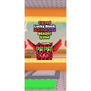 LUCKY BLOCK BRAINROT GOD CURSED