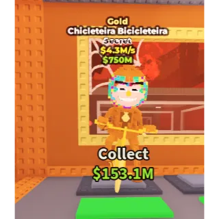 CHICLETEIRA BICICLETEIRA GOLD