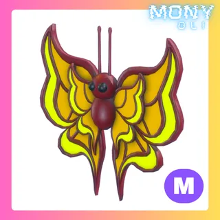 MEGA NEON AMBER BUTTERFLY 