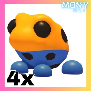 4X POISON DART FROG