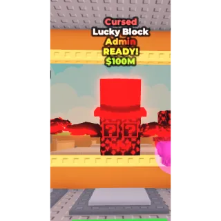 LUCKY BLOCK ADMIN CURSED