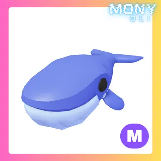 MEGA NEON BLUE WHALE