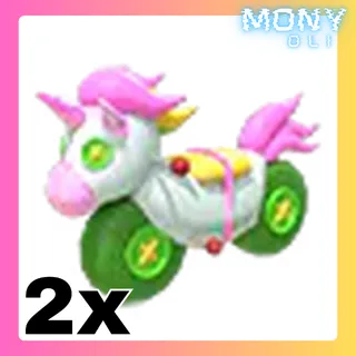2X UNICORN ZOMBIE PONYCYCLE