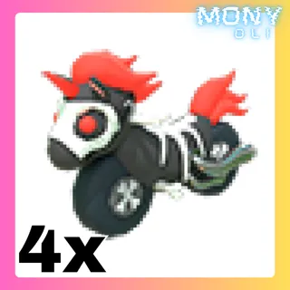 4X HALLOWEEN BLACK PONYCYCLE