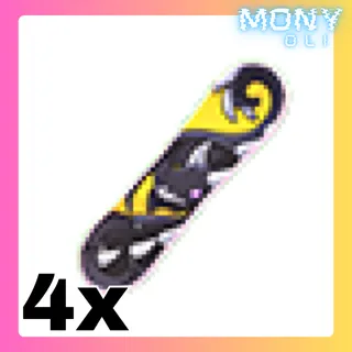 4X Shadow Dragon Skateboard