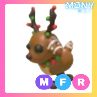 MFR GINGERBREAD REINDEER 