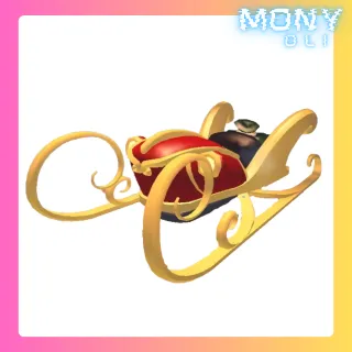 STOCKED SANTA SLEIGH