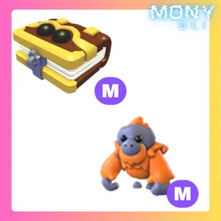 MEGA NEON GRINMOIRE + MEGA NEON ORANGUTAN