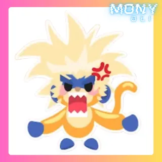 Super Saru Animated Sticker