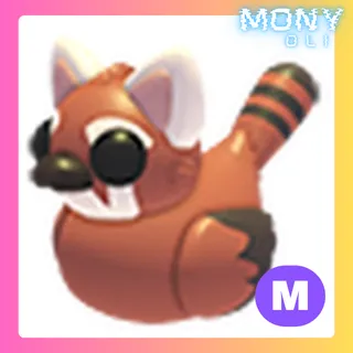 MEGA NEON RED PANDA DUCKY