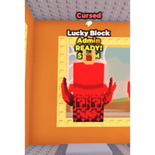 LUCKY BLOCK ADMIN CURSED