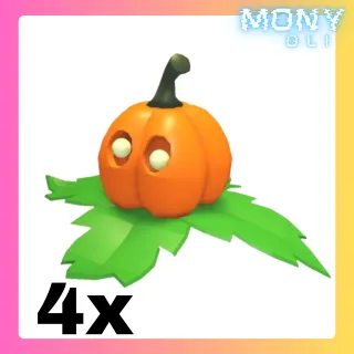 4x PUMPKIN FRIEND
