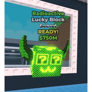 LUCKY BLOCK SECRET RADIOACTIVE