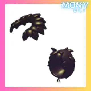 RAVEN COLLAR + RAVEN HOOD