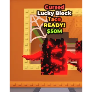 LUCKY BLOCK TACO CURSED