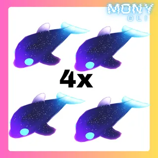 4X GLORMY DOLPHIN 