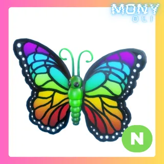 NEON PRISMATIC BUTTERFLY