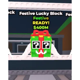 FESTIVE LUCKY BLOCK 