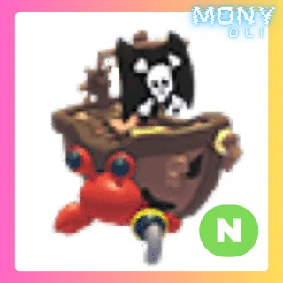 NEON PIRATE HERMIT CRAB