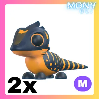 2X MEGA NEON TEGU
