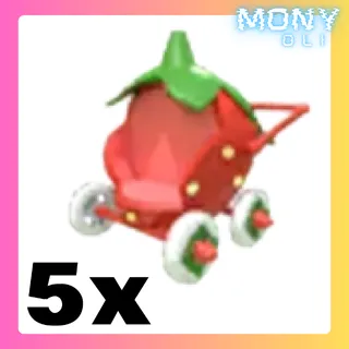 5X STRAWBERRY STROLLER
