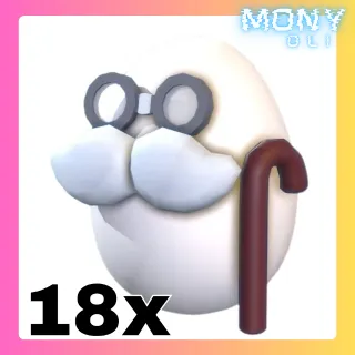 18X RETIRED EGG