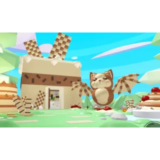 Tiny Preppy House (Decorated Chocolate Chip Bat Dragon) on Adoptme!