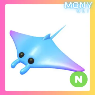 NEON MANTA RAY 