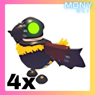 4X SCARECROW CROW