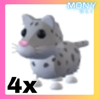 4X SNOW LEOPARD