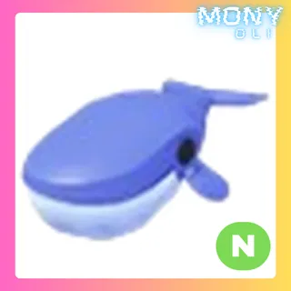 NEON BLUE WHALE