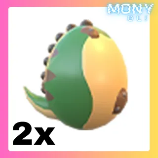 2X FOSSIL EGG 