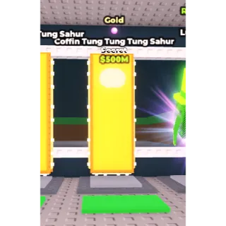 COFFIN TUNG TUNG TUNG SAHUR GOLD