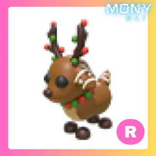 R GINGERBREAD REINDEER
