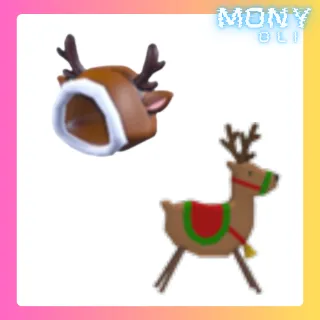 REINDEER HOOD + REINDEER STROLLER