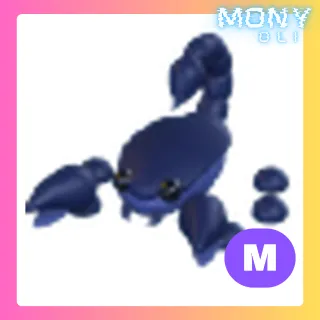 MEGA NEON HALLOWEEN BLUE SCORPION 