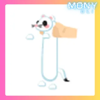 LONG ERMINE STICKER