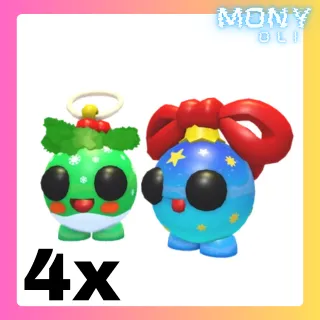 4X BAUBLE BUDDIES