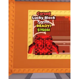 LUCKY BLOCK SECRET CURSED