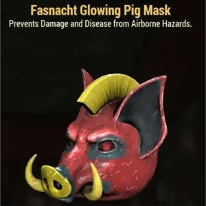 Glowing Pig Mask