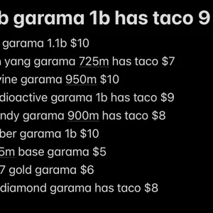 Garama stock cheap