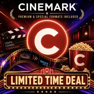3x Cinemark Movie Tickets (Special Formats/premium tickets Included)