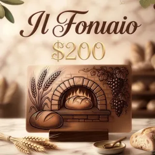 $200.00 II Fornaio Gift Card