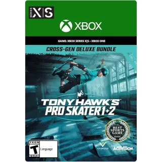 Tony Hawk's™ Pro Skater™ 1 + 2 - Cross-Gen Deluxe Bundle Xbox