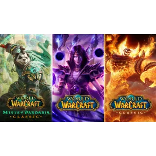 World of Warcraft Digital 12 months subscription - China