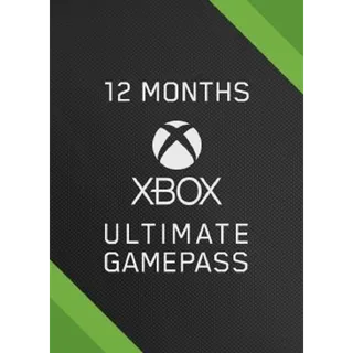 XBOX 12 month ultimate game pass - global