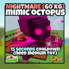 60KG+ HUGE NIGHTMARE MIMIC | GROW A GARDEN | FAST DELIVERY